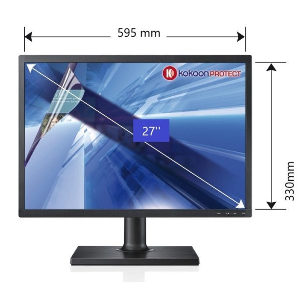 Filtre anti lumière bleue pour Ordinateur 27" ou inférieur