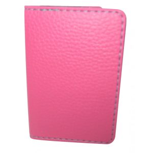 Présentoir de 16 Protège CB Barrière RFID en simili cuir 2 cartes