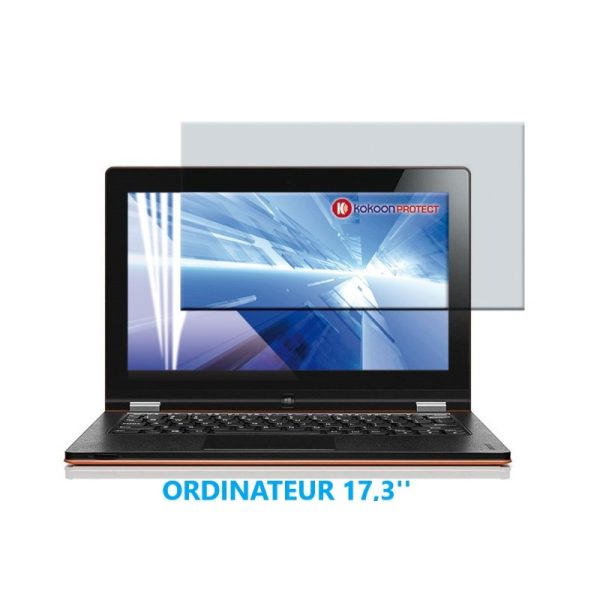 Filtre anti reflets pour Ordinateur 17.3'' ou inférieur