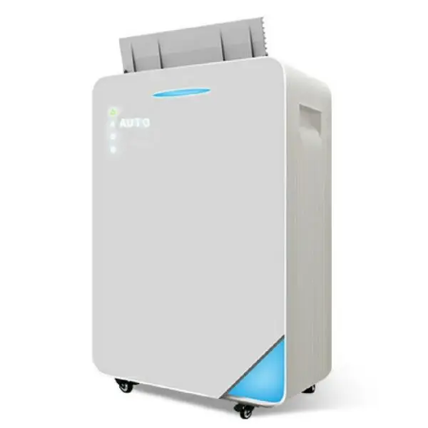 ASSAINISSEUR D'AIR LEVANTE 720M3/H, PURIFICATION MIXTE FILTRE HEPA H13 ET LAMPE UV 254nm