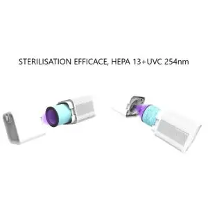 PURIFICATEUR D’AIR BORA 550M3/H