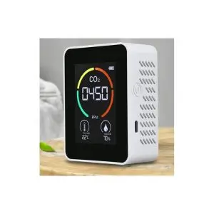 - Détecteur de qualité de l’air en CO2 avec écran LCD
