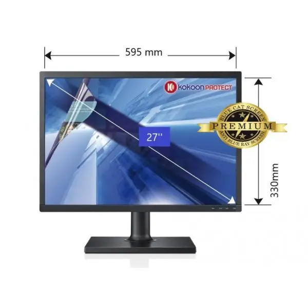 Protection d’écran BlueCat Screen PREMIUM pour Ordinateur 24 pouces (299X531mm) ou inférieur