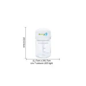 KIT COMPOSE D'UN PURIFICATEUR D'AIR PORTABLE ALIZE POUR VOITURE ET UN DESINFECTANT DYNAMISANT CONCENTRE 125ML