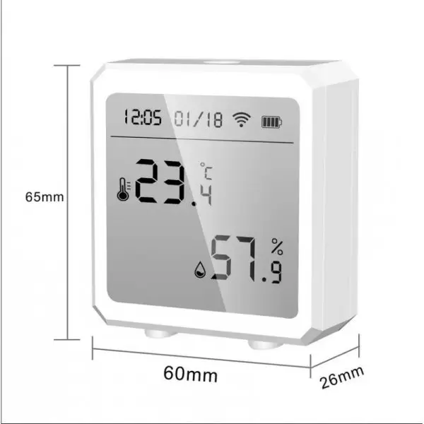 KAPTM100WF thermomètre capteur de température et d'humidité Tuya WIFI