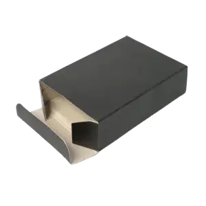 Porte cartes Barrière RFID Aluminium & Simili cuir noir