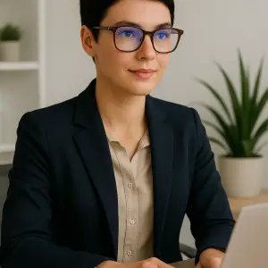 Lunettes anti lumière bleue BlueCat Screen - Femme, modèle "SOUS BOIS"
