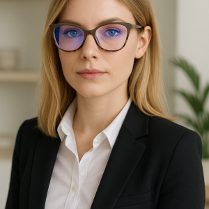 Lunettes anti lumière bleue BlueCat Screen - Femme, modèle "CHOCOLAT"