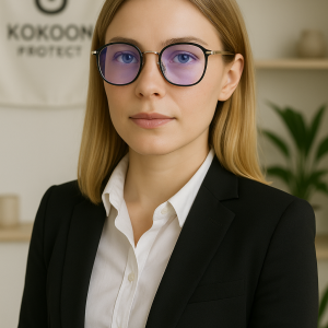 Lunettes anti lumière bleue BlueCat Screen - Femme, modèle "SMART OFFICE"